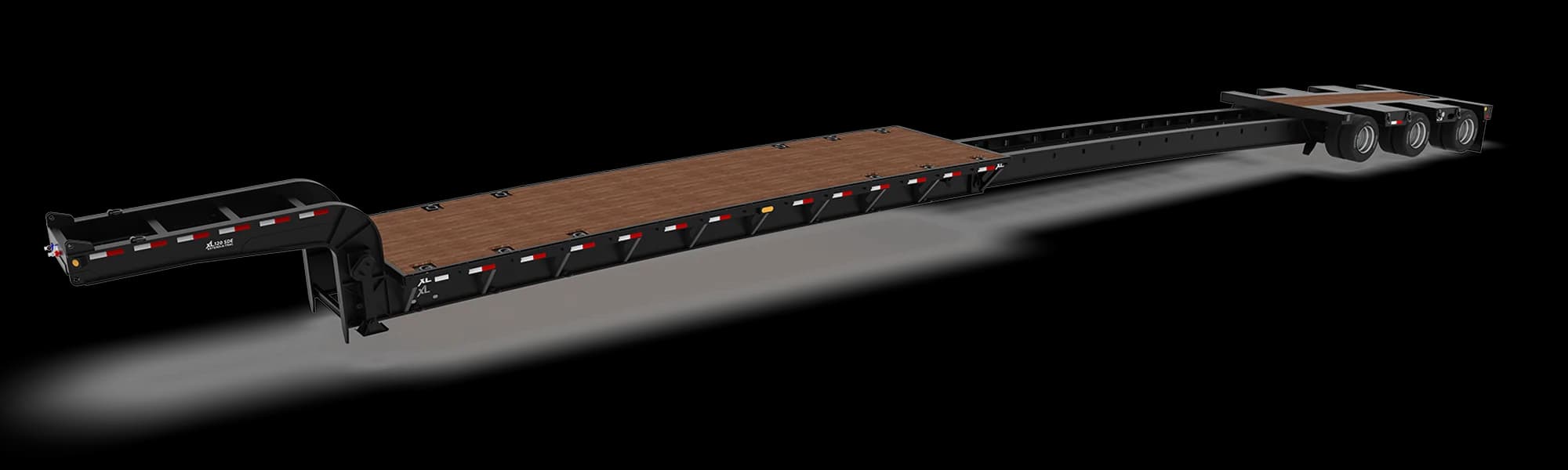 XL Step Deck Extendable trailer